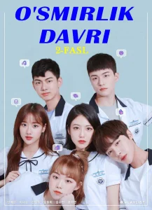 O'smirlik davri 2-fasl 1. 3. 4. 5. 6. 7. 8. 9. 10. 12. 14. 16 qism uzbek tilida koreya seriali Barcha qismlar 2019 drama tarjima HD skachat
