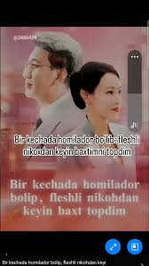 Bir kechada homilador boʻlib, fleshli nikohdan keyin baxt topdim Xitoymi koreyami seriali bosa kerak aniq bilmiman uzbek tilida tomosha qilina